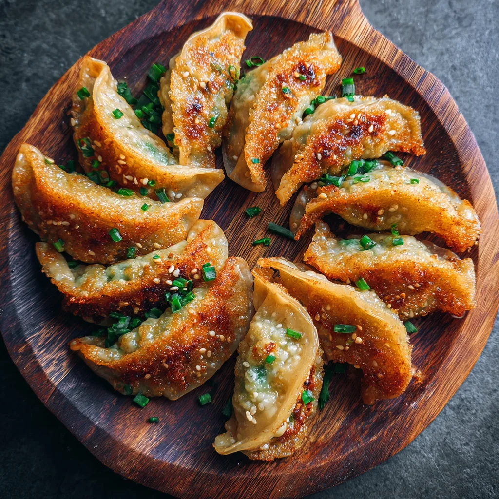 Crispy Cabbage and Shrimp Potstickers Are Irresistibly Delicious! 2 Crispy Cabbage and Shrimp Potstickers (Better Than Takeout)