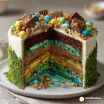 Earth Day Pinata Cake with Hidden Candy "Rocks" Delight! 3 Earth Day Pinata Cake with Hidden Candy "Rocks"