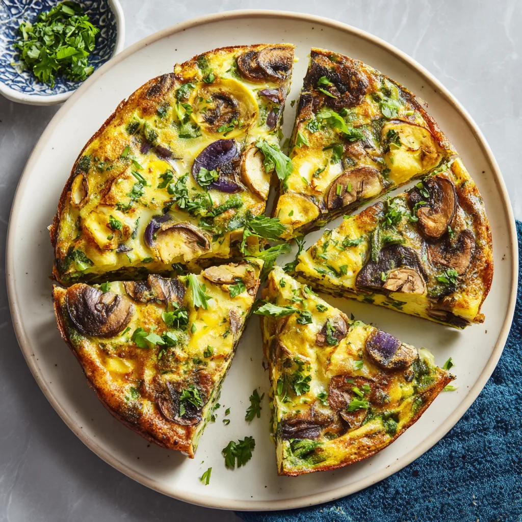 Farmer’s Market Frittata: Using Leftover Veggies in a Cheesy Spring Embrace