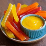 Healthy Gummy "Fries" with a Mango Dipping Sauce Delight Kids! 3 Healthy Gummy "Fries" with a Mango Dipping Sauce (Fun for Kids)
