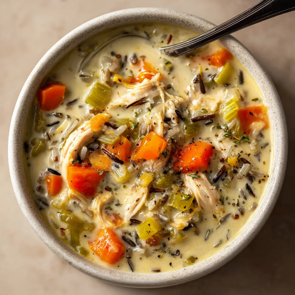 Slow Cooker Chicken Wild Rice Soup: Cozy Up This March! 2 Slow Cooker Chicken Wild Rice Soup: High-Protein Comfort for Chilly March Nights