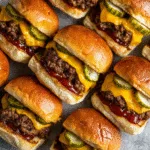 Smash Burger Sliders with Crispy Edges and Secret Sauce