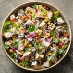 Southwestern Chicken Salad with Greek Yogurt (No Mayo, 100% Bold Flavor)
