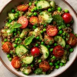 Spring Grain Salad with Peas, Mint, and Lemon-Herb Vinaigrette