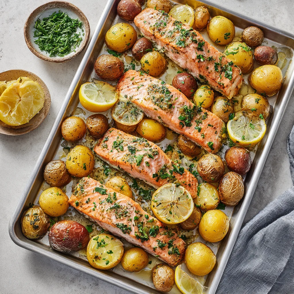 Sustainable Seafood: Discover Sheet-Pan Salmon Perfection! 2 Sustainable Seafood: How to Make Sheet-Pan Roasted Salmon and Potatoes