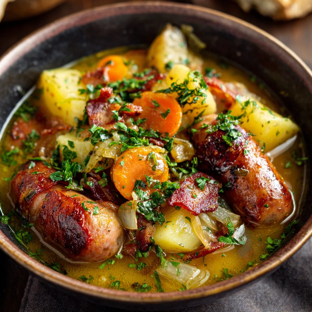 Traditional Dublin Coddle: Discover the Cozy Irish Stew! 2 Traditional Dublin Coddle: The Hearty Irish "Grab-What-You-Have" Stew