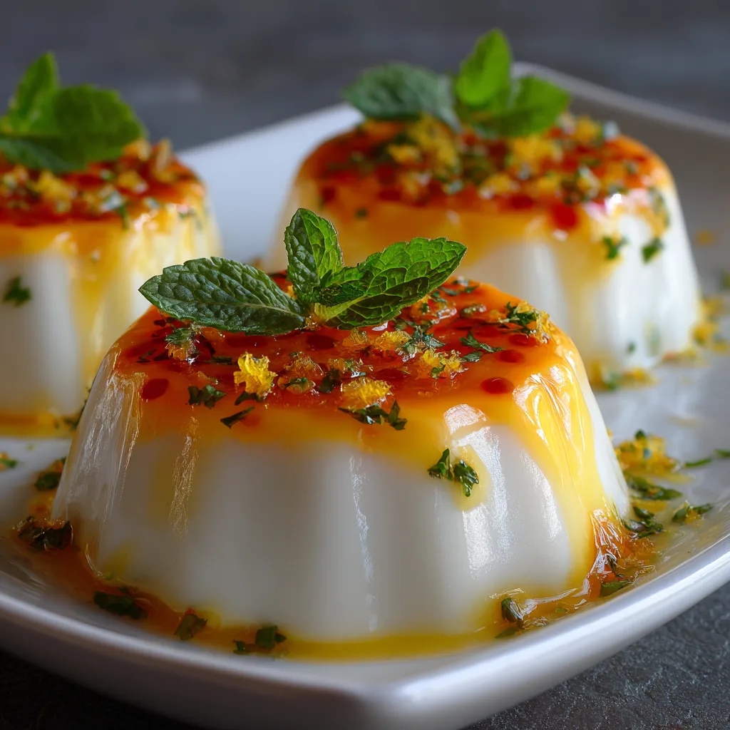 Wobbly Panna Cotta with Citrus Glaze: Elevate 2026 Brunch! 2 Wobbly Panna Cotta with Citrus Glaze: The 2026 Brunch Aesthetic