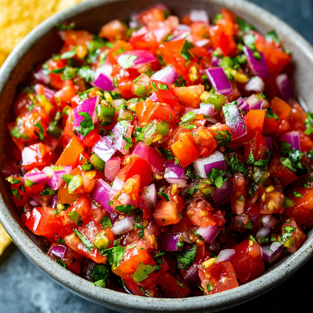 5-Minute Fresh Pico de Gallo