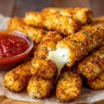 Air Fryer Mozzarella Sticks