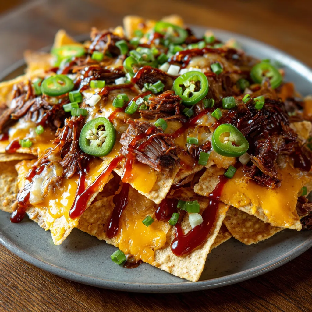 BBQ Brisket Nachos (BBQ)