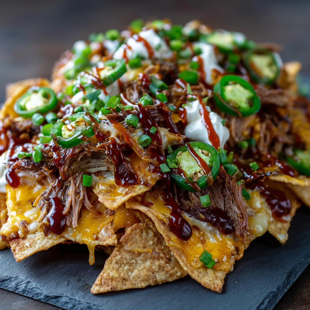 BBQ Brisket Nachos