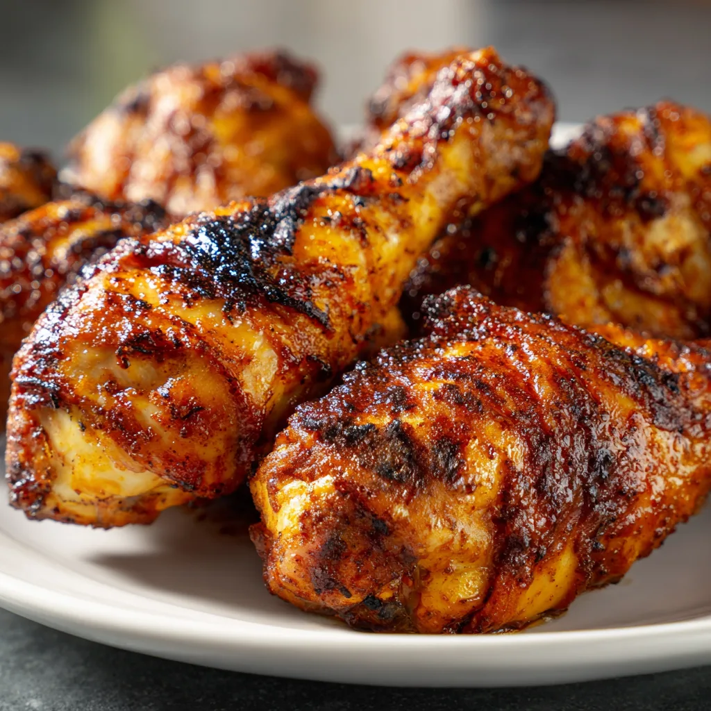 BBQ Chicken Drumsticks with Dry Rub