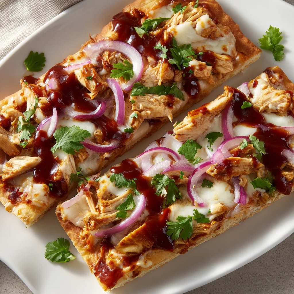 BBQ Chicken Flatbread (BBQ)