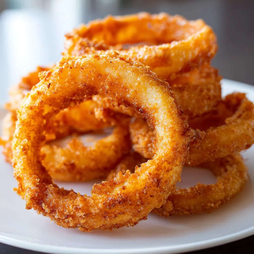 Beer-Battered Onion Rings