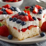 Berry Tres Leches Sheet Cake