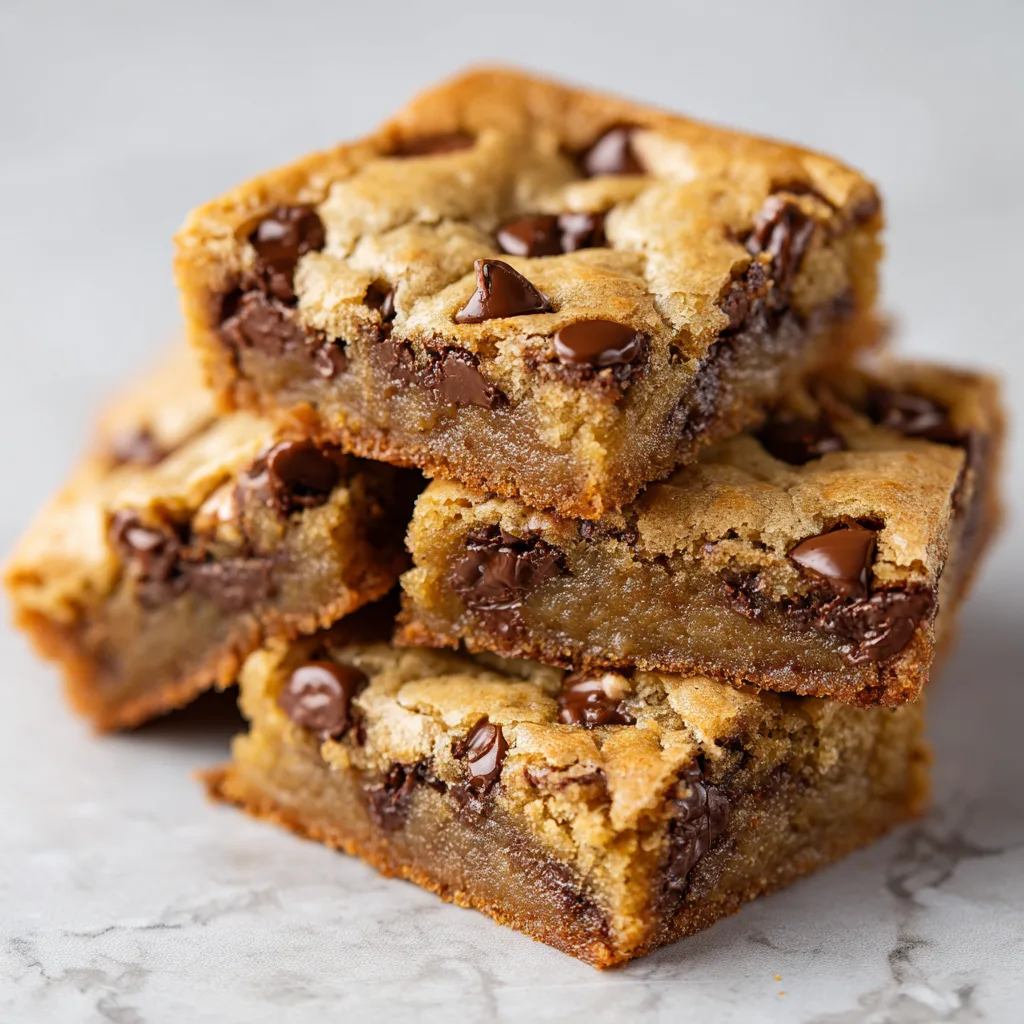 Brown Butter Chocolate Chip Cookie Bars