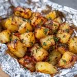 Campfire Foil Packet Potatoes