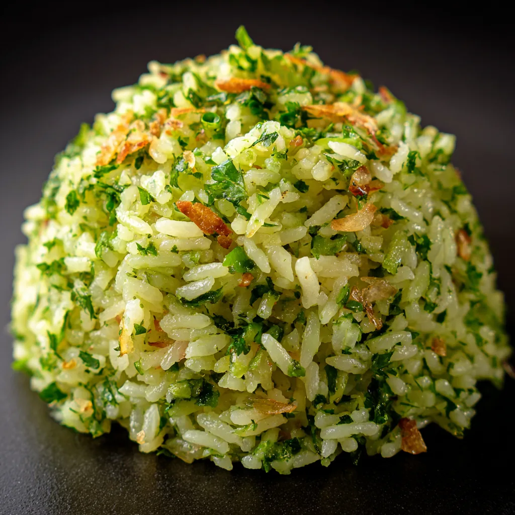 Cilantro Lime Rice with Toasted Garlic