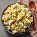 Classic Potato Salad with Mustard & Eggs