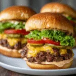 Classic Smash Burgers with Secret Sauce