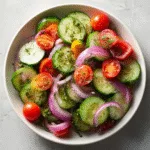 Crunchy Cucumber Salad