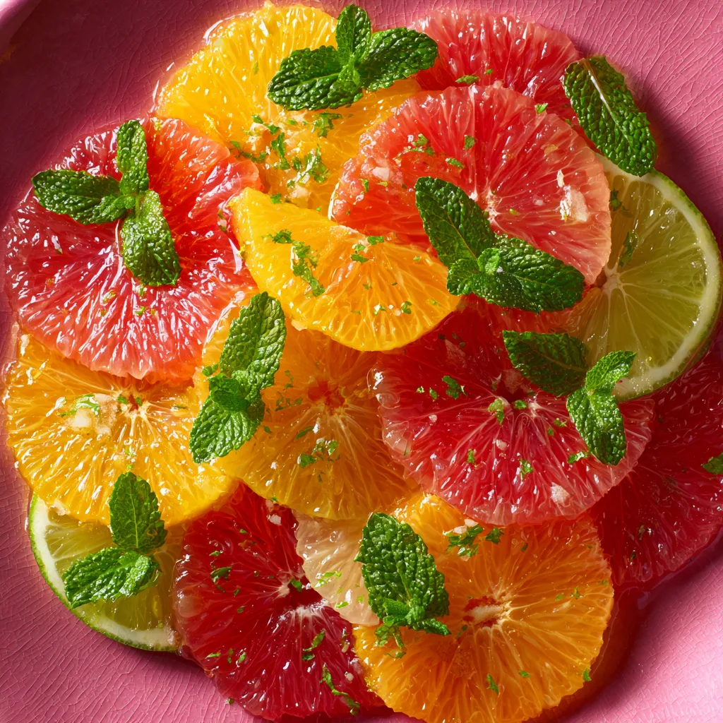 Grapefruit Citrus Salad with Mint