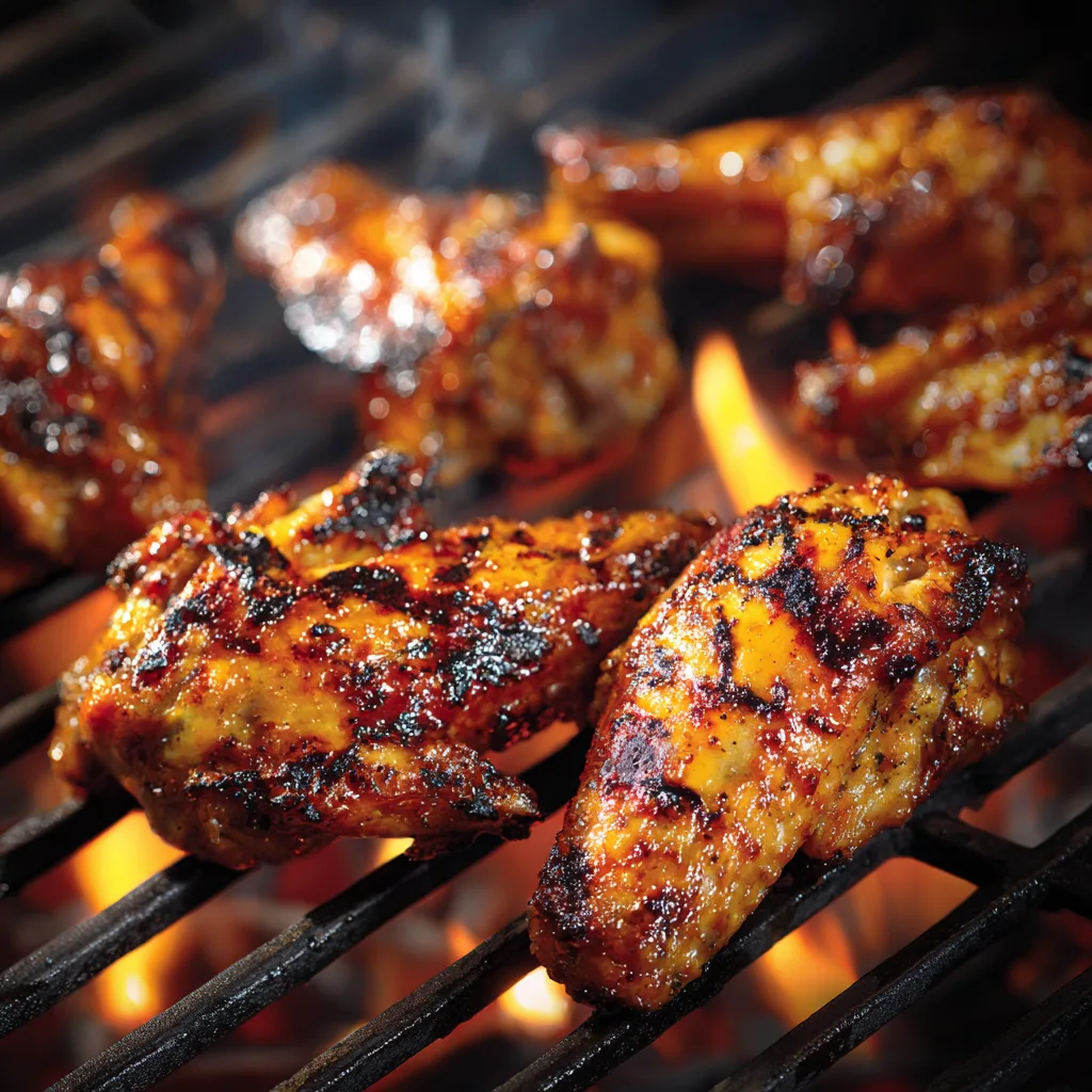 Grilled Chicken Wings 3 Ways (grilling)
