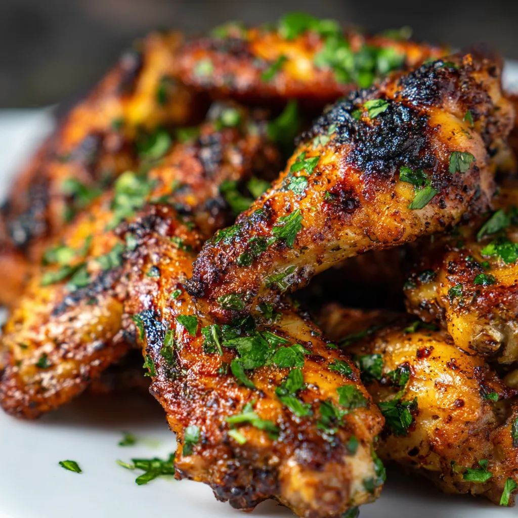 Grilled Chicken Wings (grilling)