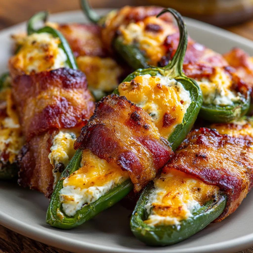 Grilled Jalapeño Poppers