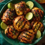 Honey-Lime Grilled Chicken Thighs (grilling)