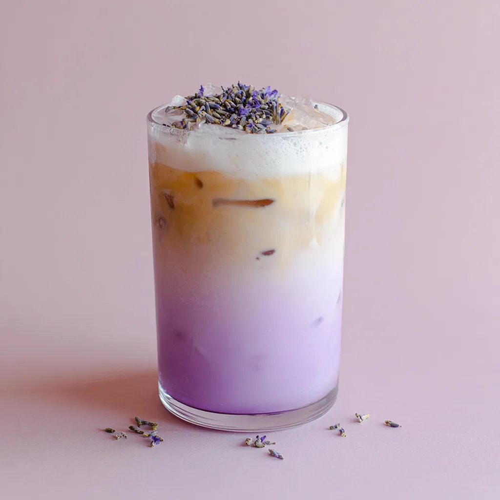 Iced Lavender Honey Latte