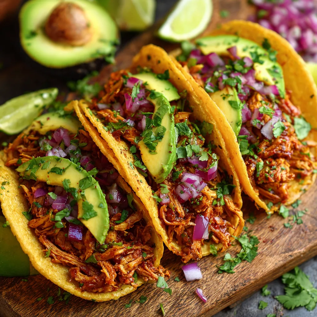 Jackfruit Carnitas Tacos (vegan)