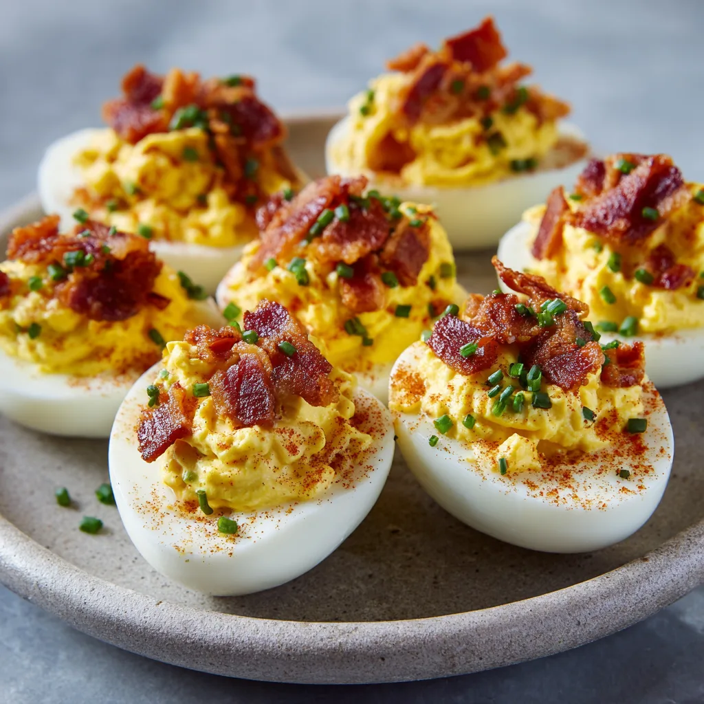 Loaded Deviled Eggs
