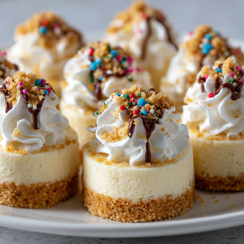 Mini Cheesecake Bites (no-bake)
