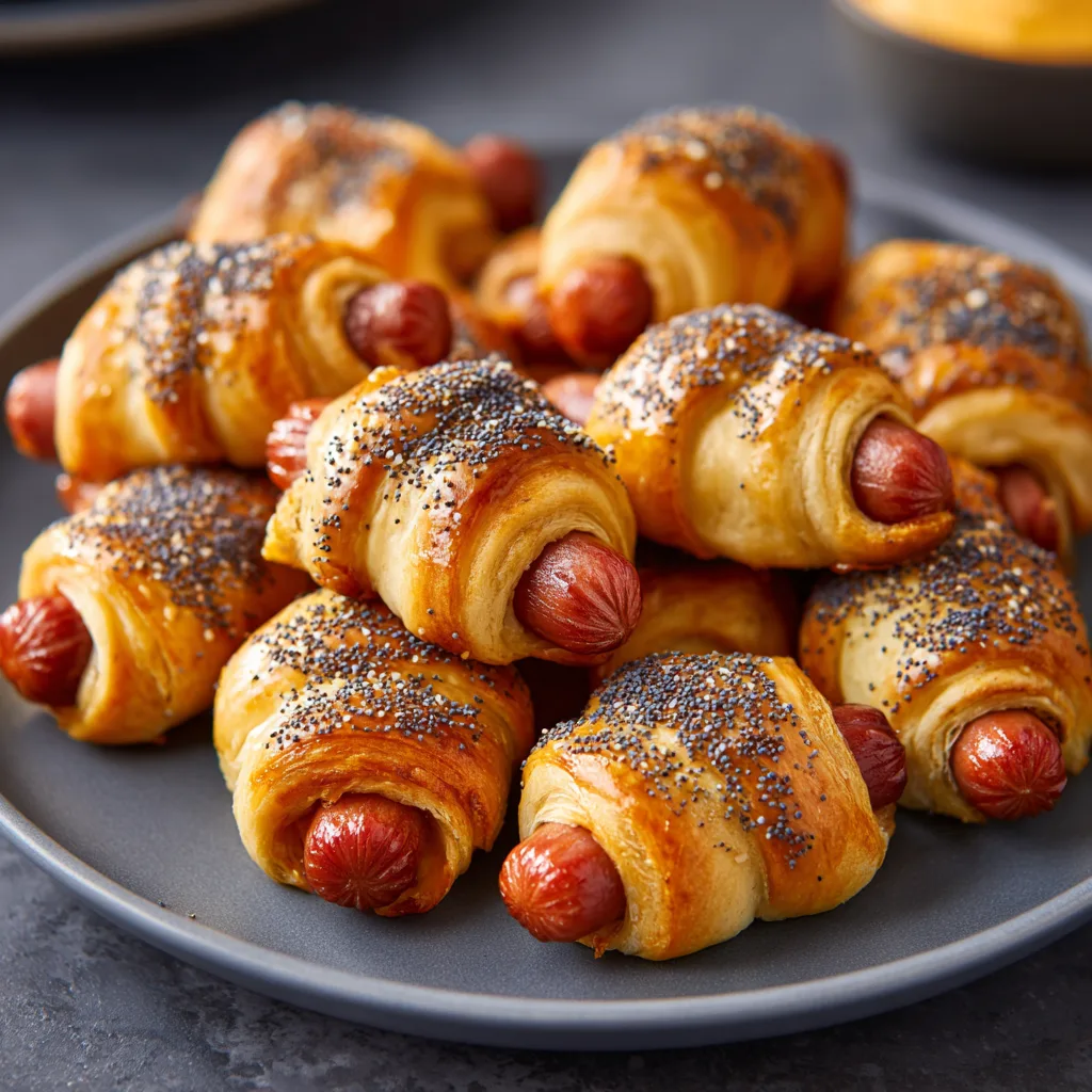 Mini Hot Dog “Pigs in a Blanket”