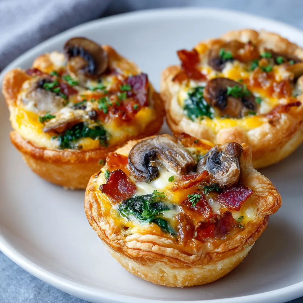 Mini Quiche Trio