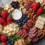 Patriotic Charcuterie Snack Board