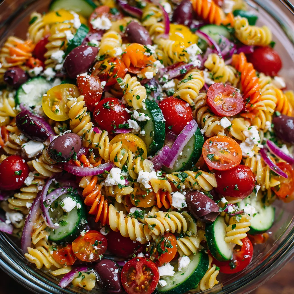 RAinbow Pasta Salad