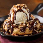 Skillet Cookie Sundae for Two