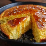 Skillet Cornbread with Honey Butter
