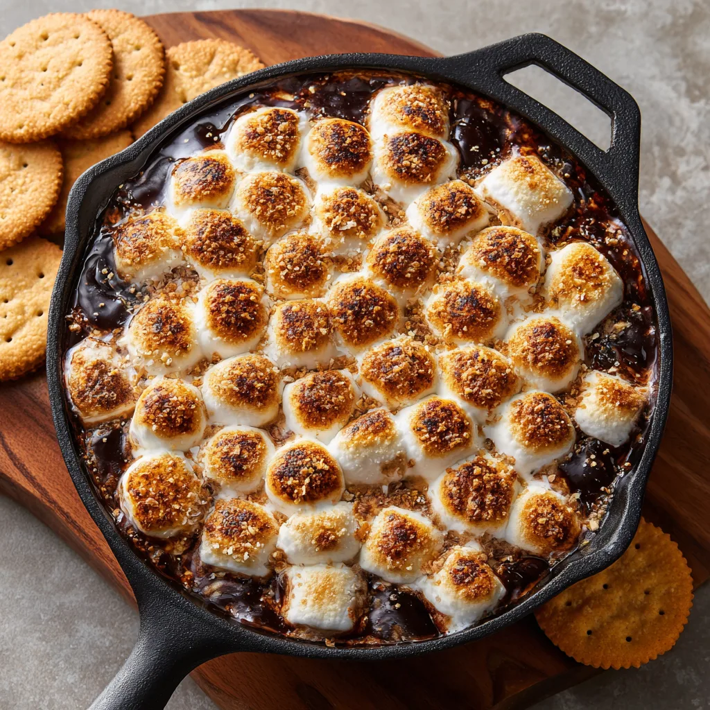 Skillet S'mores Dip