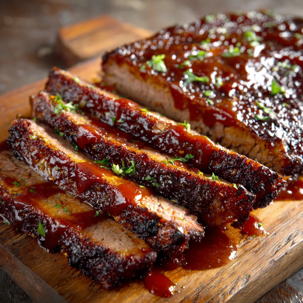 Smoky Beef Brisket with Sweet Tomato BBQ Sauce (BBQ)