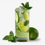 Sparkling Lime Agua Fresca (mocktail)