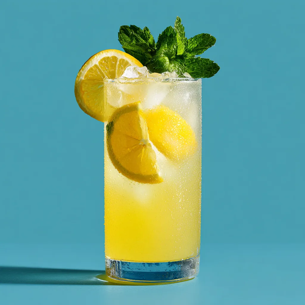 Spiked Shandy Lemonade