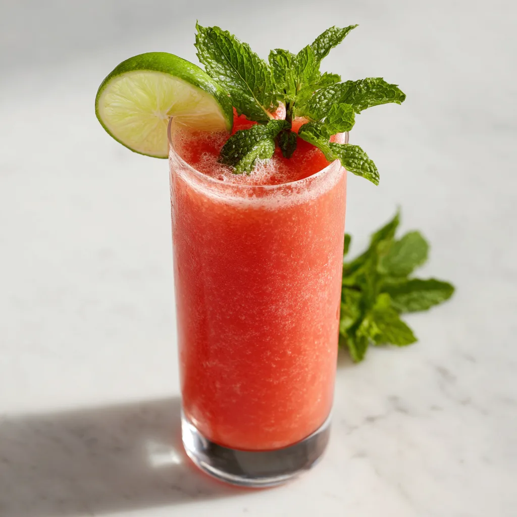 Strawberry Agua Fresca (mocktail)