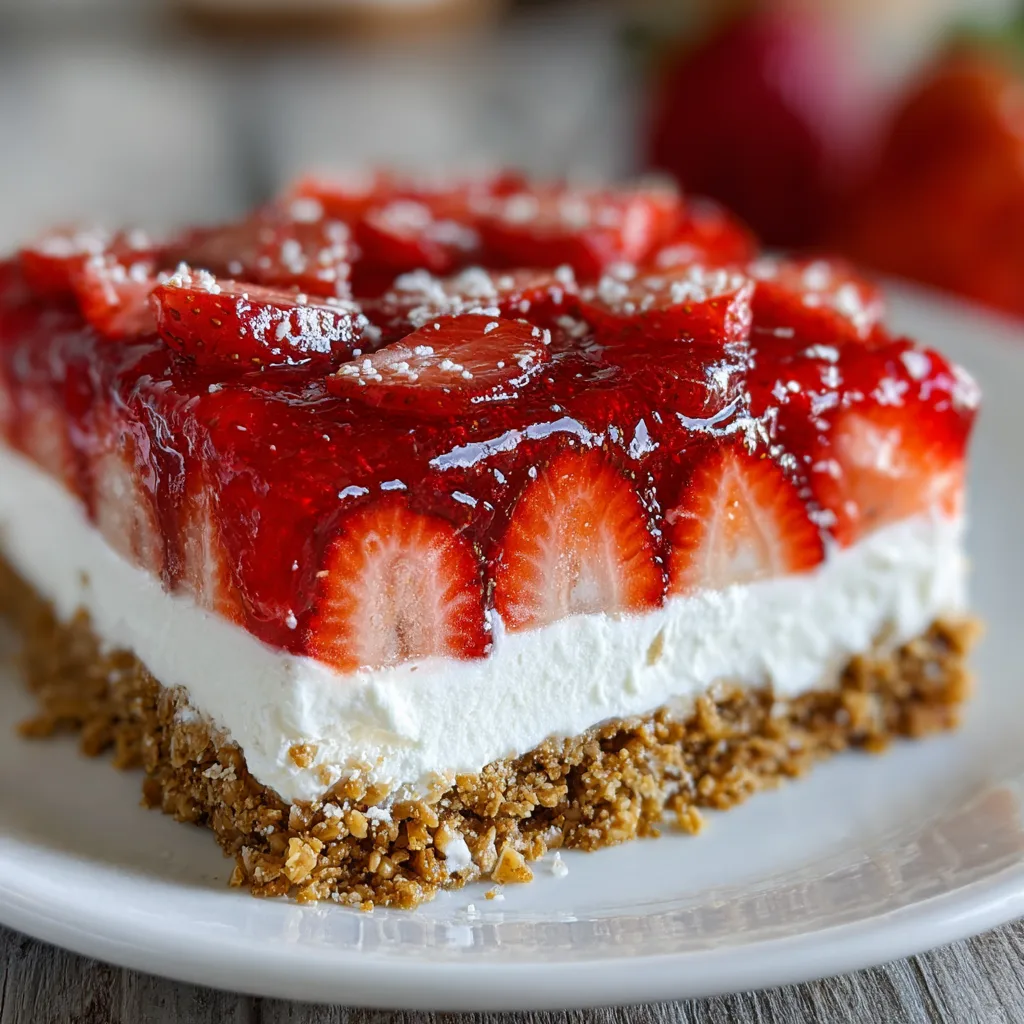 Strawberry Pretzel Salad