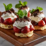 Strawberry Shortcake Biscuit Board