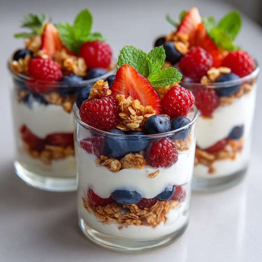 Summer Berry Parfait Bar