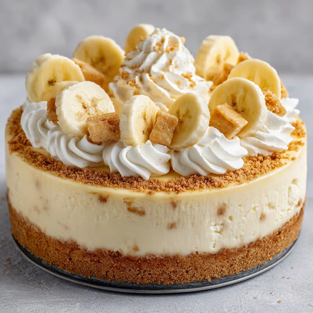 Banana Pudding Cheesecake (Southern Twist!)