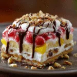 Banana Split Dessert Lasagna (Layers of Heaven!)